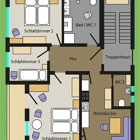 Haus Zak דירה *